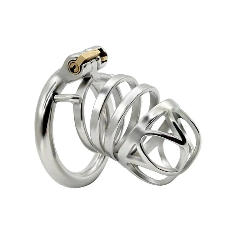 Male Chastity Cage Strap Chastity Device Penis Cage with Cock Rings Cock Cages for Men