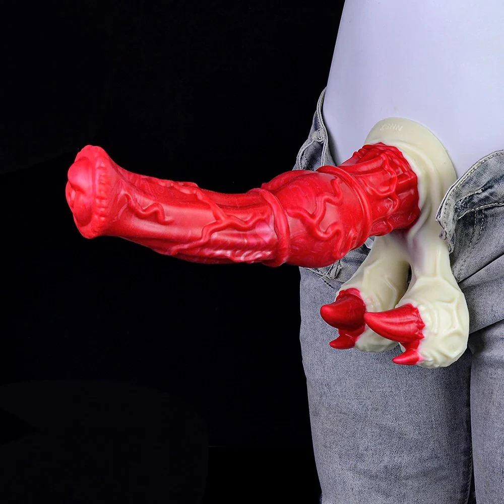 Horse Dildo Big Animal Suppliers Horse Cock Dragon Dildo Anal Plug alien Dildo Female Monster Cock with Big Knot Toys