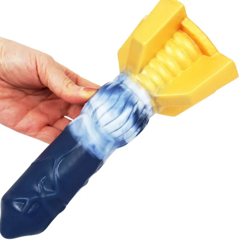 Sex Toy Rocket Shaped Dildo Soft Silicone Flexible Butt Plug Kinky for Adult G-spot Massage Sex Product Anal Dialt