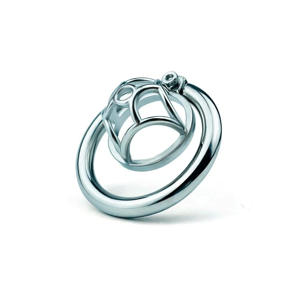 Raptor Stainless Steel Chastity Lock Male Screw Version Lightweight Birdcage Standard Hollow Chastity Lock Sex Cage