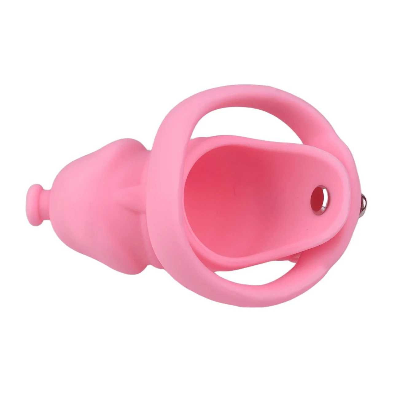 Silicone Fish Mouth Chastity Lock Chastity Cages Penis Cock Cages Soft Skin-friendly Multiple Colors Optional Sex Toy