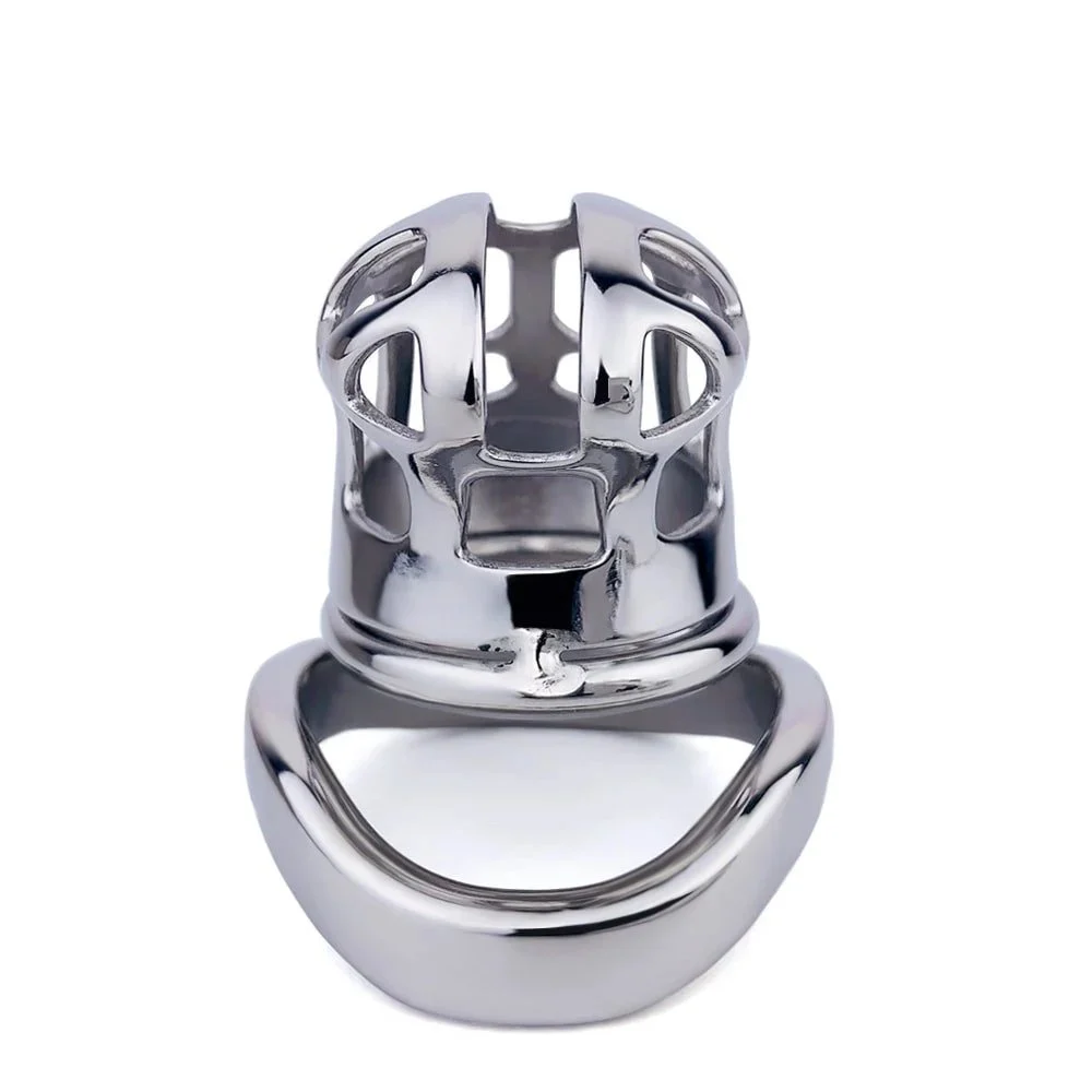 Metal Stainless Steel Male Chastity Lock Sex Cage Penis Lock Adult Sex Toys for Men Lightweight Feeling Chastity Lock