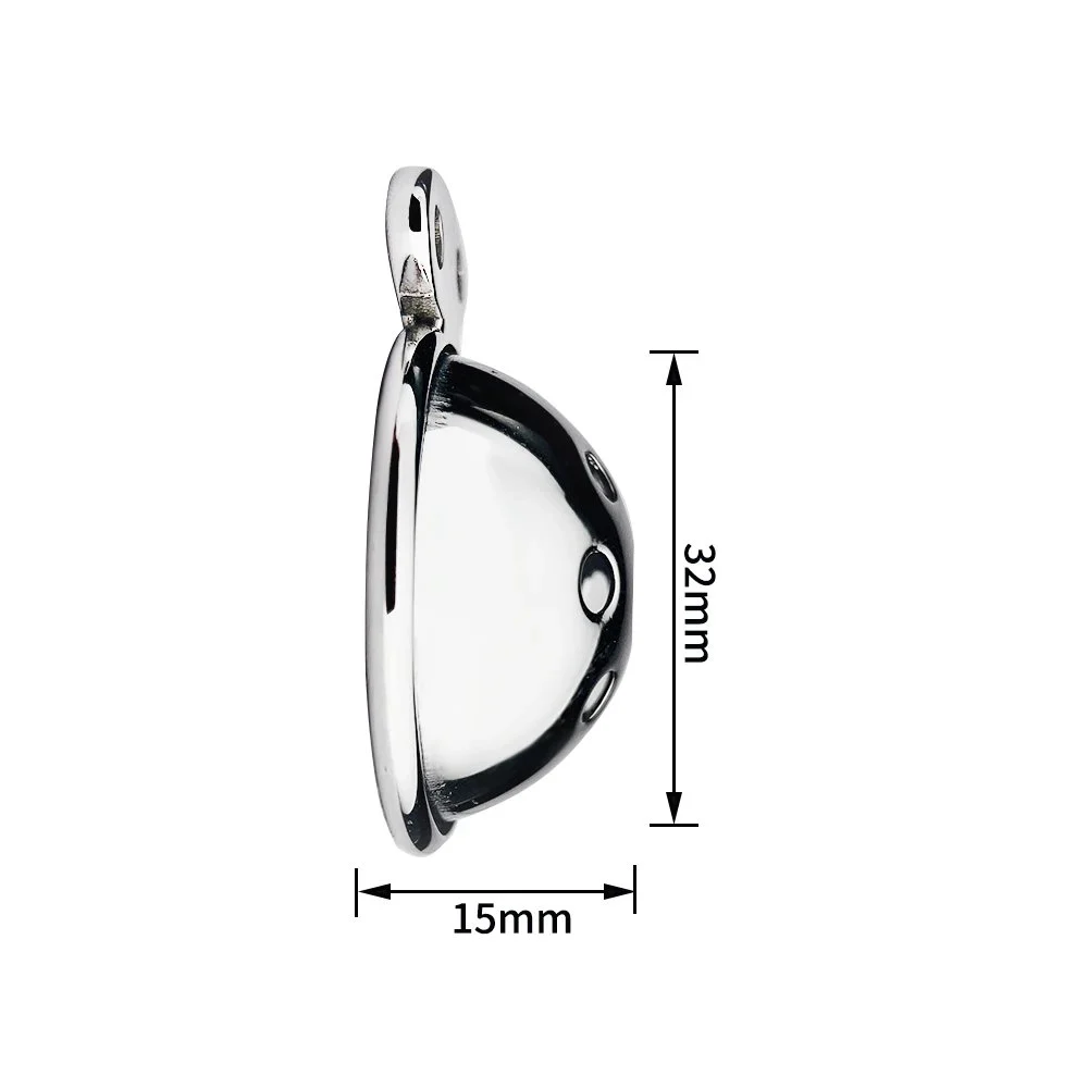 Total High 37mm Adult Male Chastity Lock Cock Cage Urethral Catheter Penis Ring Chastity Cage for Men