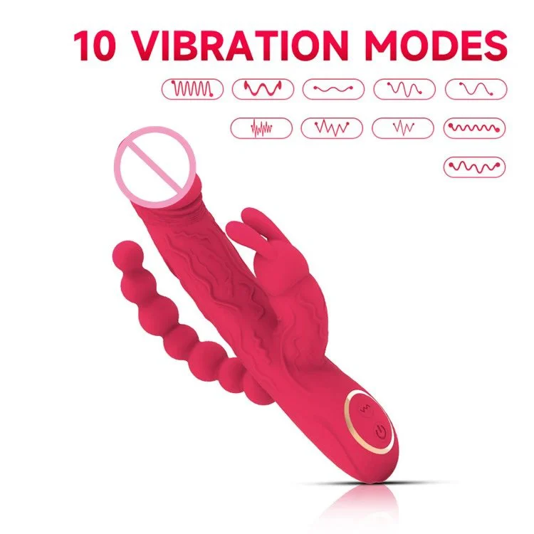Realistic Rabbit Vibrators Sex Toys for Women Anal Dildo Female Masturbation