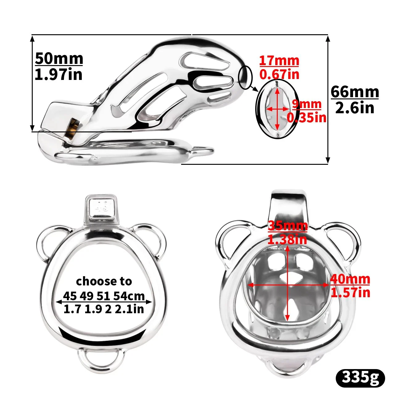 Long Chastity Cage Device Penis Cage Butt Plug Male Leather Wear Flirting Metal Chastity Cage Sex Toys