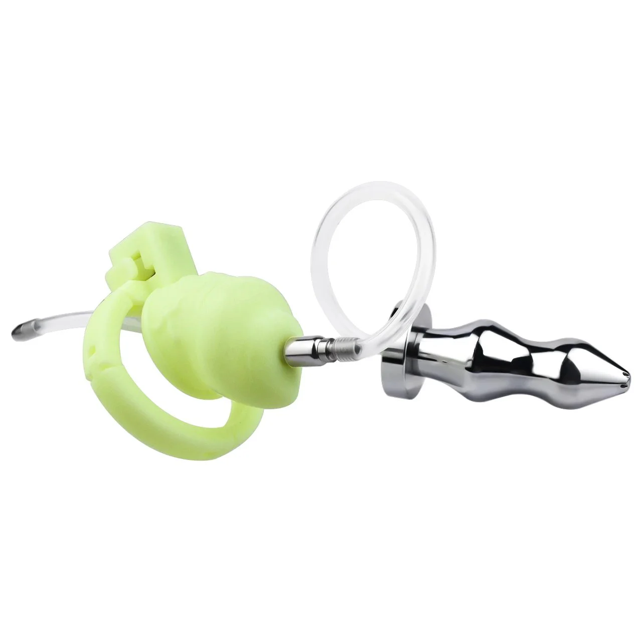 Resin Multipurpose Chastity Device Penis Cage With Butt Plug Lightweight Hollow Male Chastity Cage Sex Toys