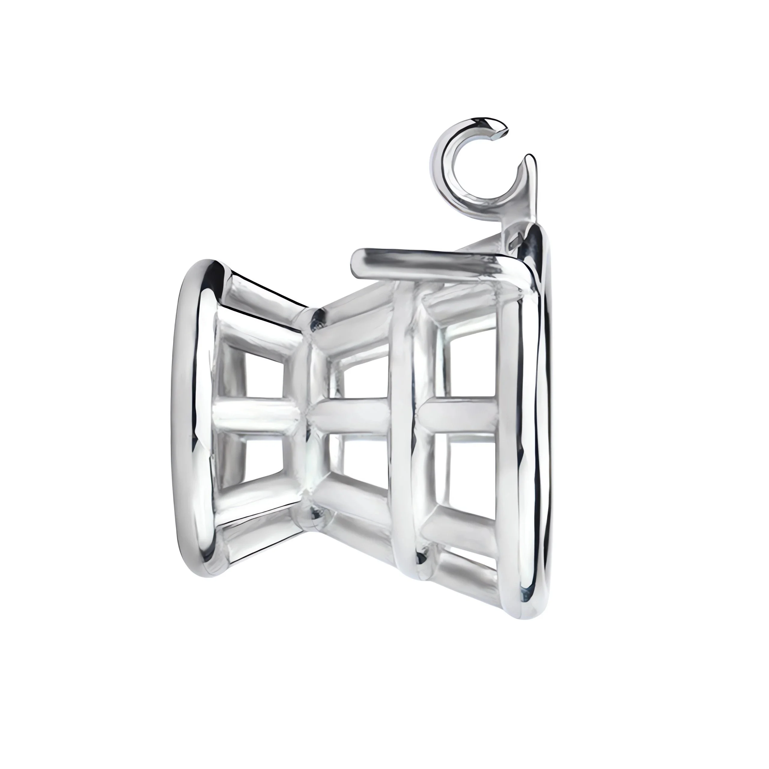 Direct Sales Cock Cage Male Chastity Device With Testicles Brackets Strap on Penis