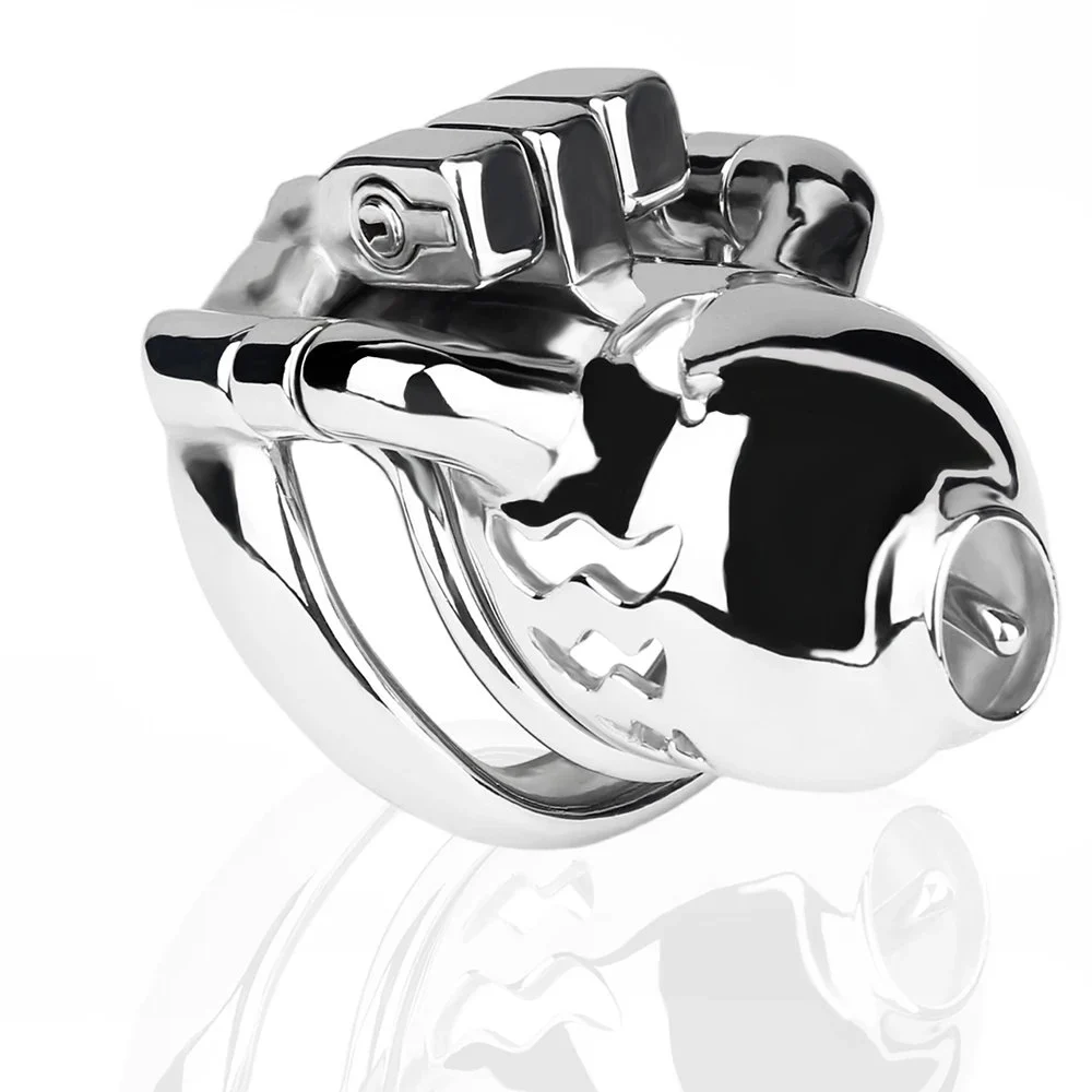 Male Chastity Device Adjustable Cock Cage with Lock, Various Options for Fetish Bondage & Control
