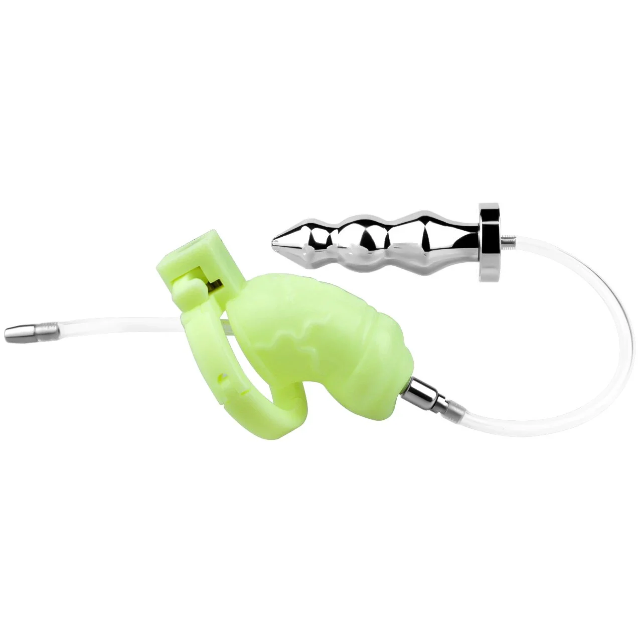 Resin Multipurpose Chastity Device Penis Cage With Butt Plug Lightweight Hollow Male Chastity Cage Sex Toys