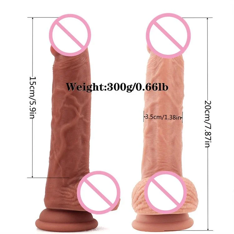 Realistic Huge Hot Liquid Silicone Realistic Dildos With Suction Cup Sex Toys for Women
