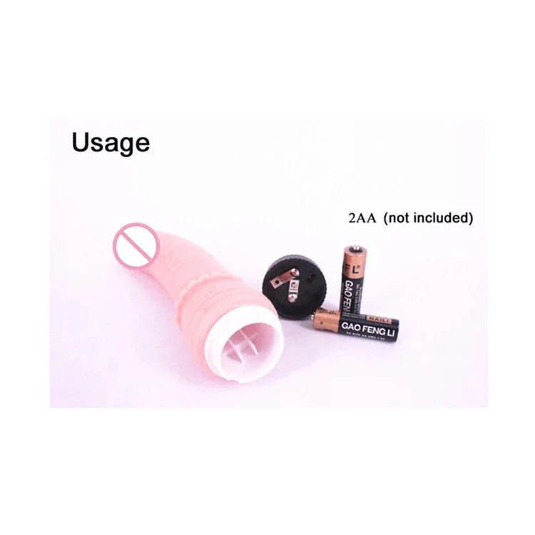 Realistic Large Size 20.5CM TPE Jelly Sex Toys Dildo Vibrator for Women