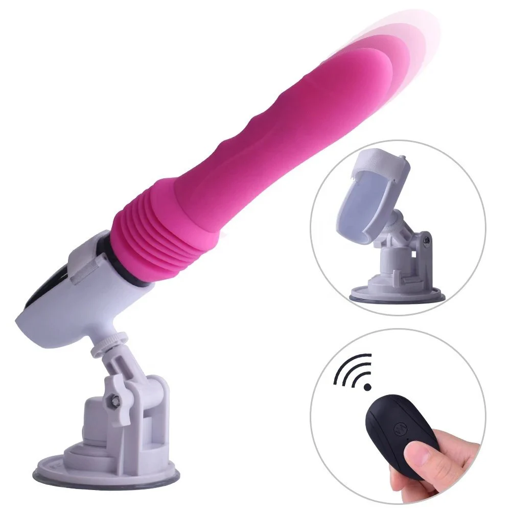 Sex Dildo Machine for Woman Automatic Thrusting Telescopic Vibrator Dildo Sex Toys