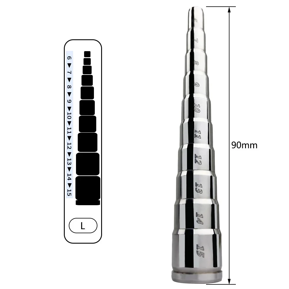 Male and Female Anal Plug Horse Eye Rod Stimulates Urethral Insertion 304 Stainless Steel Metal Urethral Occlusion Dilator