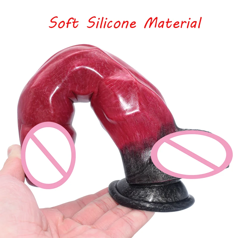 8.93 inches Silicone Fantastic G-spot Design Juguetes Sexual Dildo for Artificial Penis Sex Toys