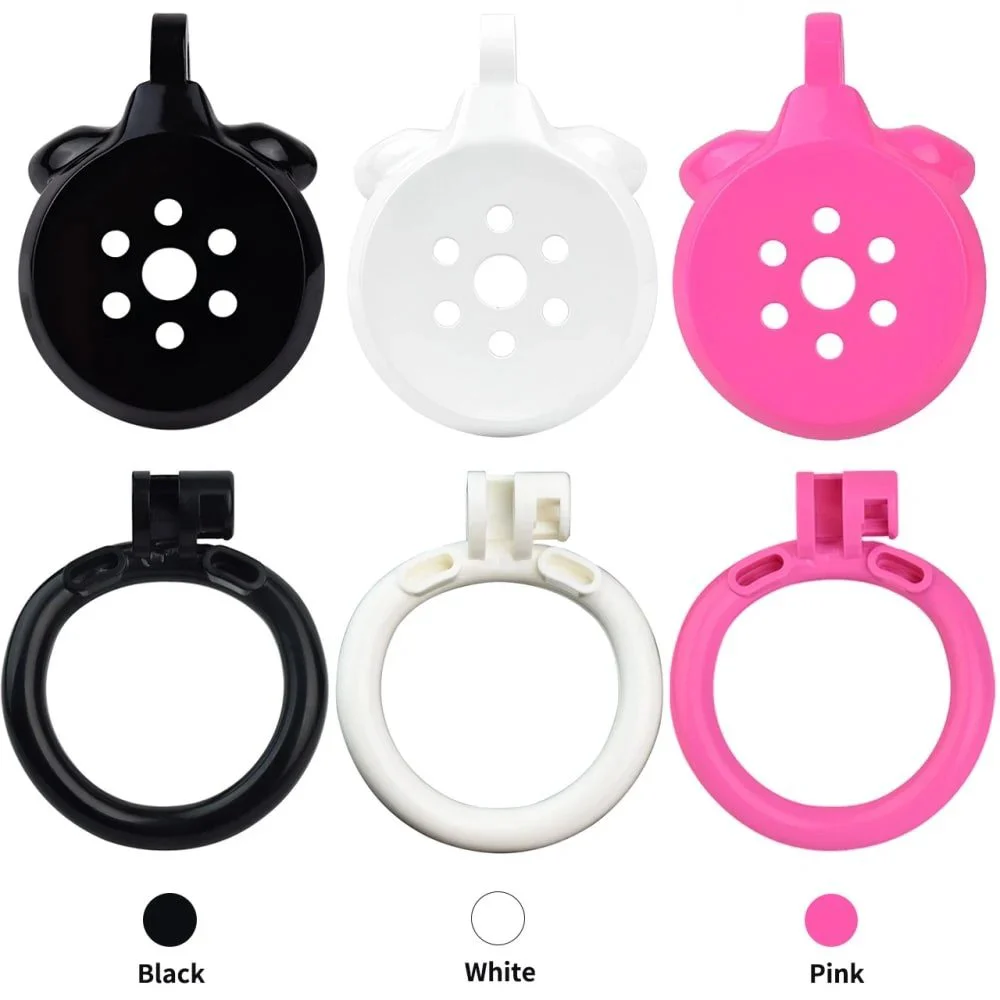 Resin Chastity Lock for Men Wearable Sex Toys Penis Wear CB Lock Chastity Device Alternative Sex Products