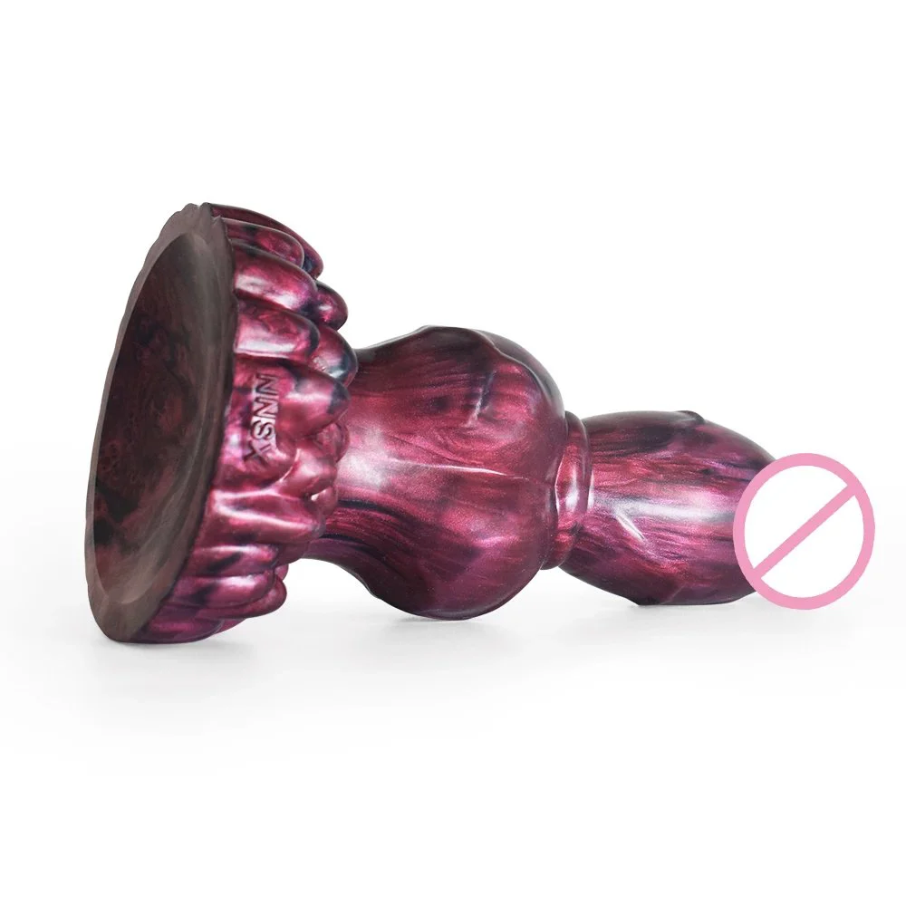 8 Monster Silicone Realistic Dildo With Anal Plugs Juguetes Sexuales Sex Toys Artificial Penis
