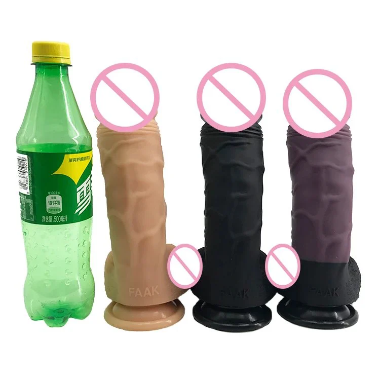 Adult Sex Toys 24.5cm 9.64 Inch Thick Dia 6.0cm Giant Silicone Dildo Lifelike Realistic Monster Cock for Women Masturbation