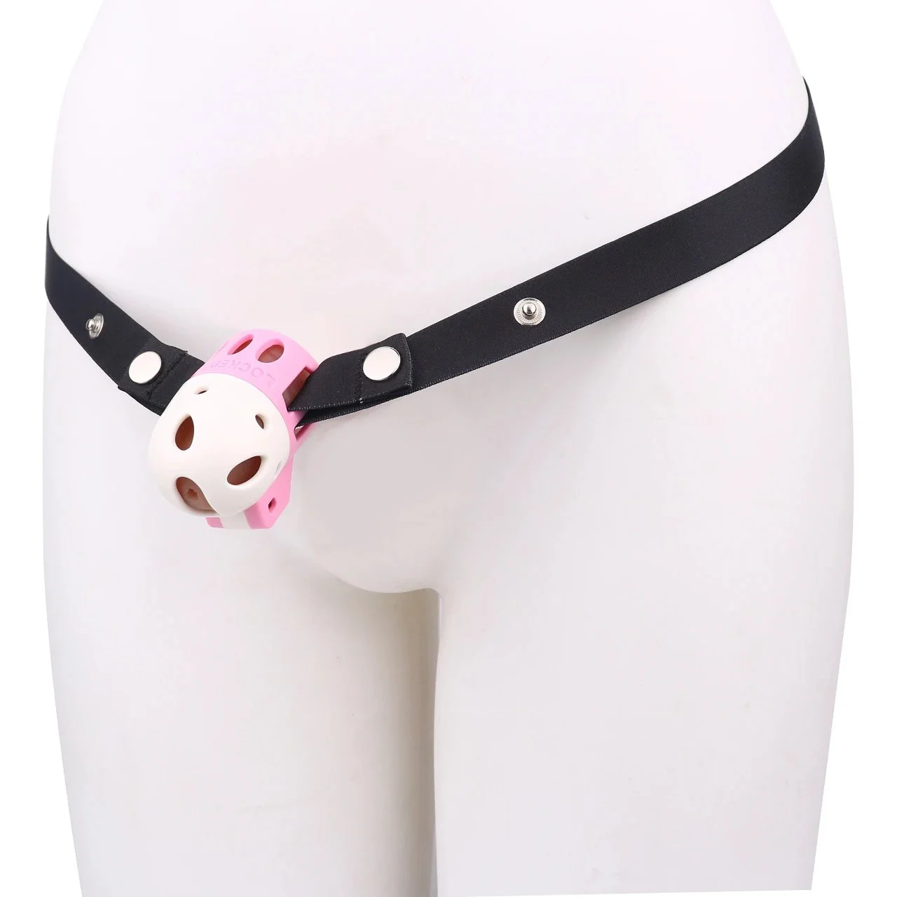 Missile Head Original Design Men's Wearable Resin Chastity Cage Penis Restraint Cage Prop Available in 6 Color Options