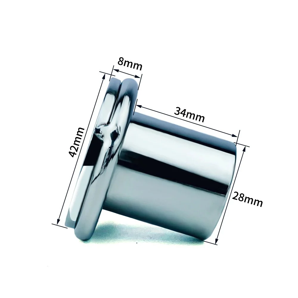 Sissy Inverted Chastity Cage Negative Cage Chastity for Male Flat Chastity Cage with 3 Active Size Ring