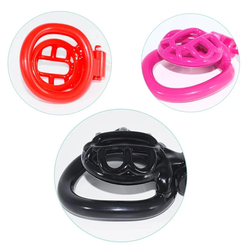 High Quality Resin Male Chastity Lock Plastic Cock Cage Device for Men Fetish Toys With Delay Ejaculation