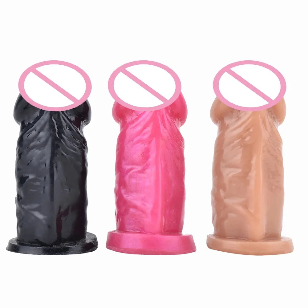 Inverted Urethral Chastity Cage Device with 3.54 Inches Dildo Head Negative Adult Penis Plug Bondage Sex Toys