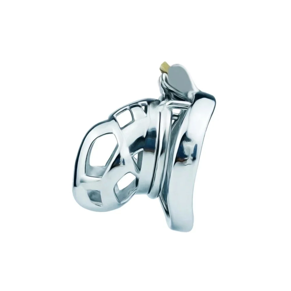 Metal Stainless Steel Lightweight Feeling Chastity Lock Cages Lust Control Device For Men Adult Sex Toys