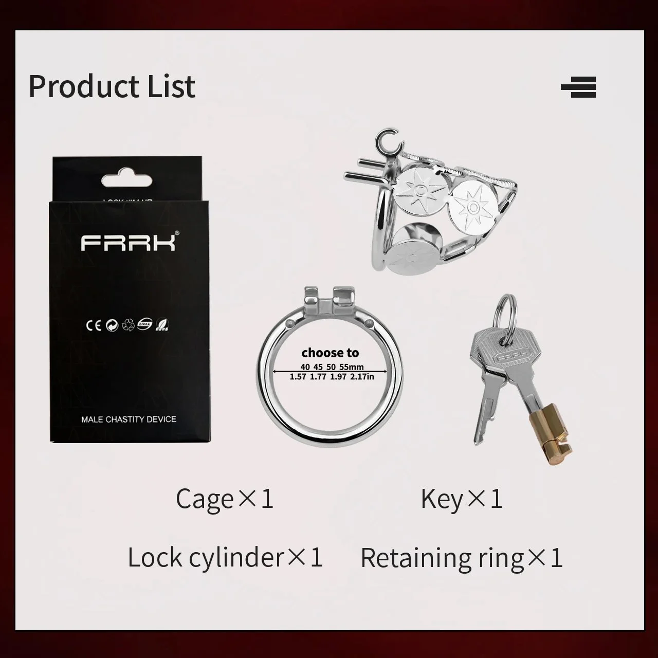 Mysterious Serpent-Themed Stainless Steel Male Penis Chastity Cage a Comfortable and Breathable Male Restraint Sex Toy