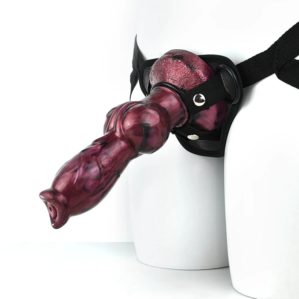 8.86 Inch Lesbian Realistic Strap Dildo Artificial Real Experience Adult Sex to Toy Homemade Female Chastity Belt