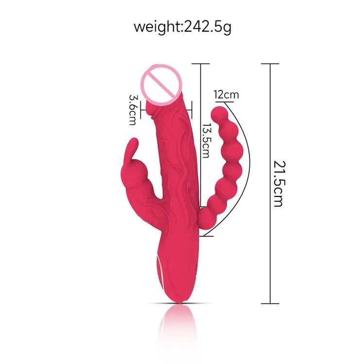 Realistic Rabbit Vibrators Sex Toys for Women Anal Dildo Female Masturbation