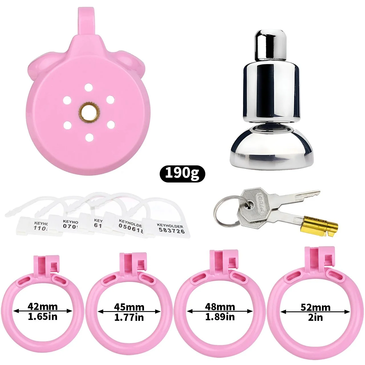 Flat Chastity Cage,male Chastity Device,pink Sissy Inverted Chastity Cage, Chastity Cage Belt,chastity Cage Steel