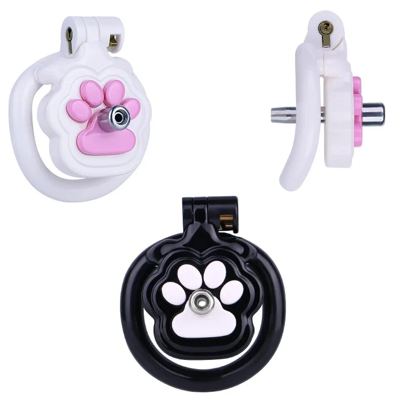 Male Resin Chastity Lock with Wearable Tube a Chastity Toy Suitable for Enthusiasts Available in Multiple Sizes