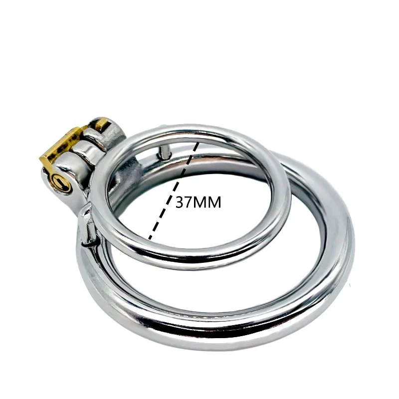 Stainless Male Chastity Lock Cock Cage Ring Chastity Device Chastity Cages Sex Toys for Men