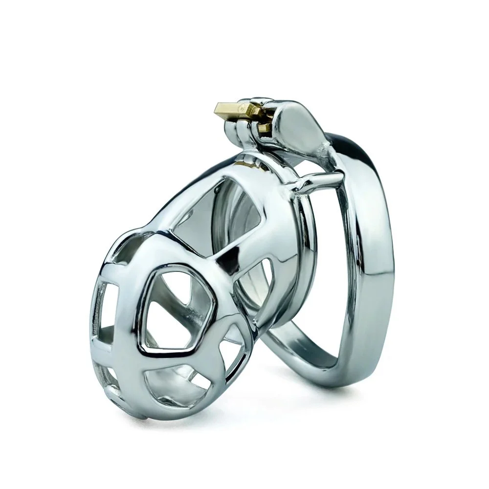Male Chastity Device cock cages Cobra Series Metal Stainless Steel Male Chastity Lock Sex Cage Penis Lock For Men