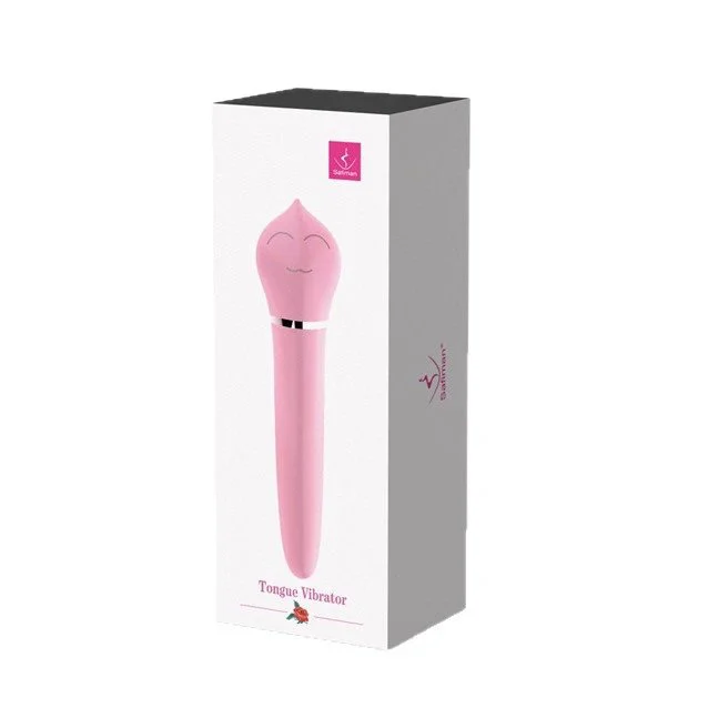 Rechargeable Multi-Frequency Adult Vibrator Tongue Masturbator Toy
