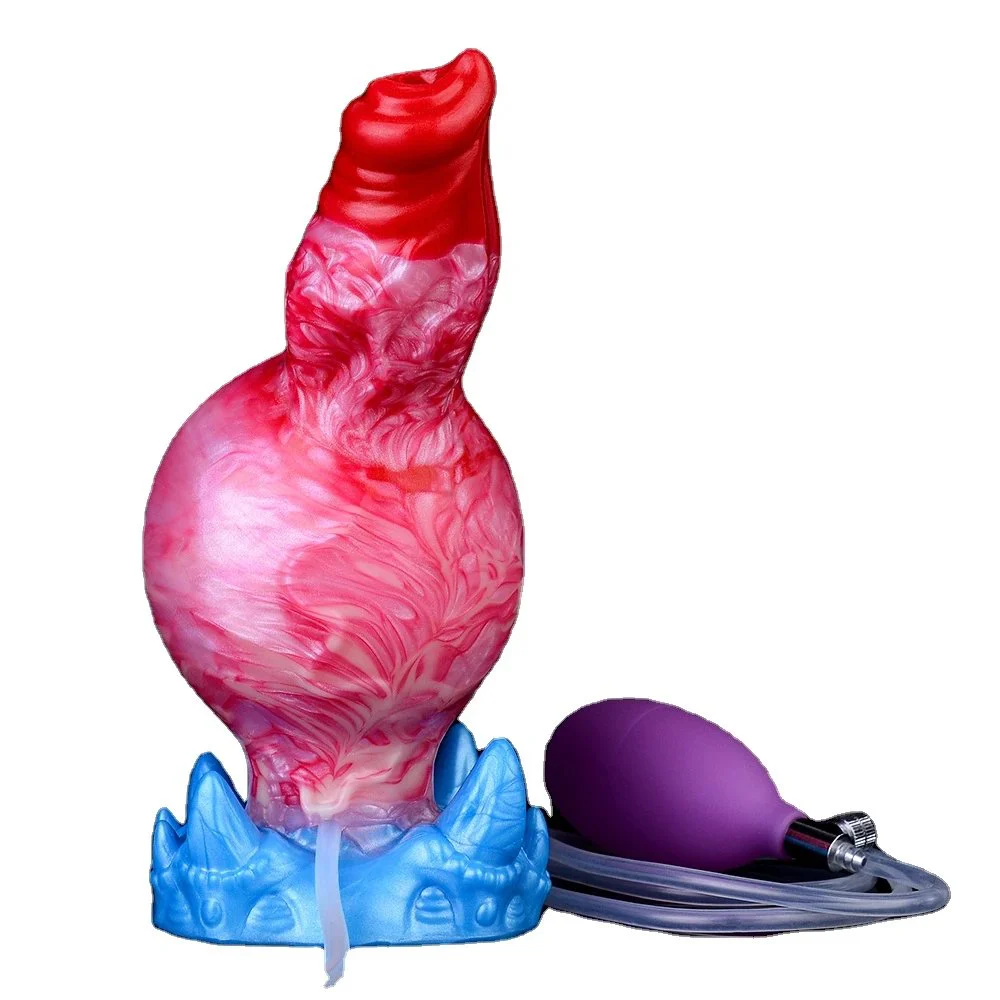 Inflatable Anal Massage Plug Expanding Butt Toy for Men Sissies and Women Vaginal Climax Training