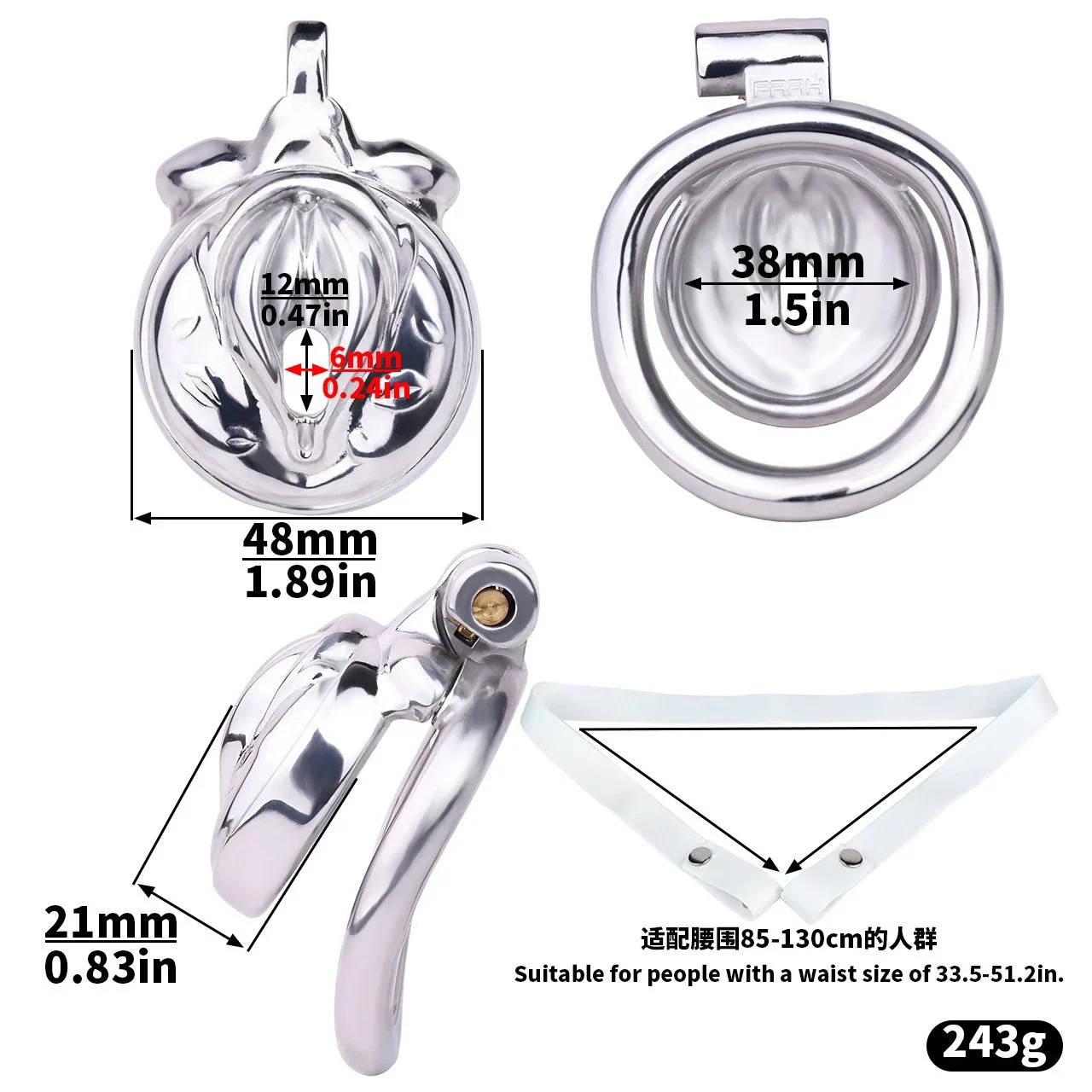 Sissy Chastity Belt,chastity Belts for Boys,Sissy Chastity Cage Inverted Chastity Devices,sissy Crossdressers Pussy Shape