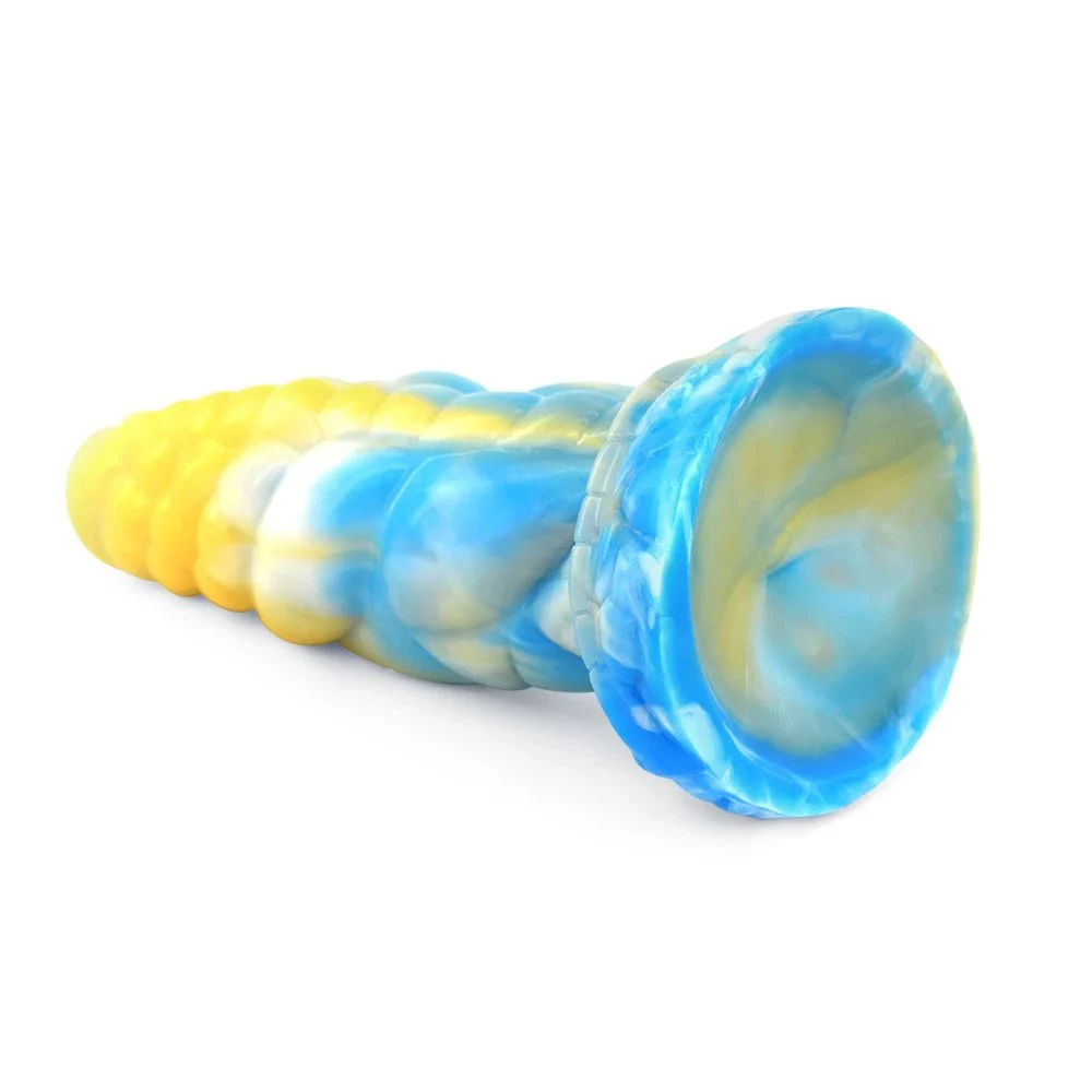 Huge Monster Animal Silicone Ancient Mythical Beast-Chisel Teeth Colorful Sex Toys Anal Plug Body Massage for Women