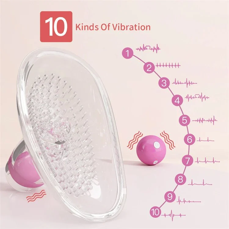 Remote Control Vibrating Nipple Massager Vaginal Sucking Breast Sucker Vibrator Sex Toys for Women