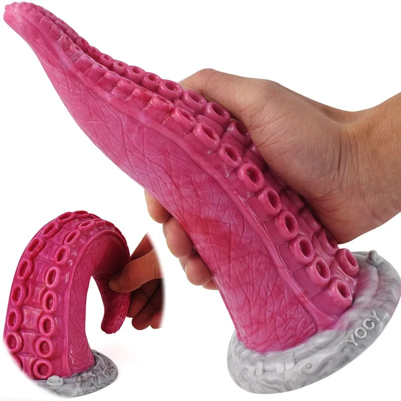 9 Inch Super Huge Sex Toy Octopus Tentacles Artificial Fantastic Anal Plug Silicone Kinky Monster Dildo Gorgeous Gory