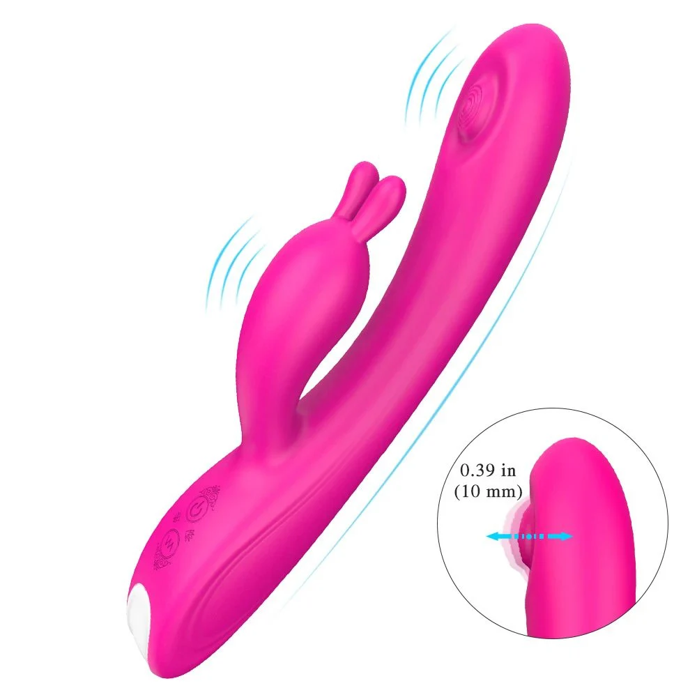 Sex Toys for Women 9 Vibe Mode New Arrival Usb Charger Rabbit Tapping G-spot Vibrator
