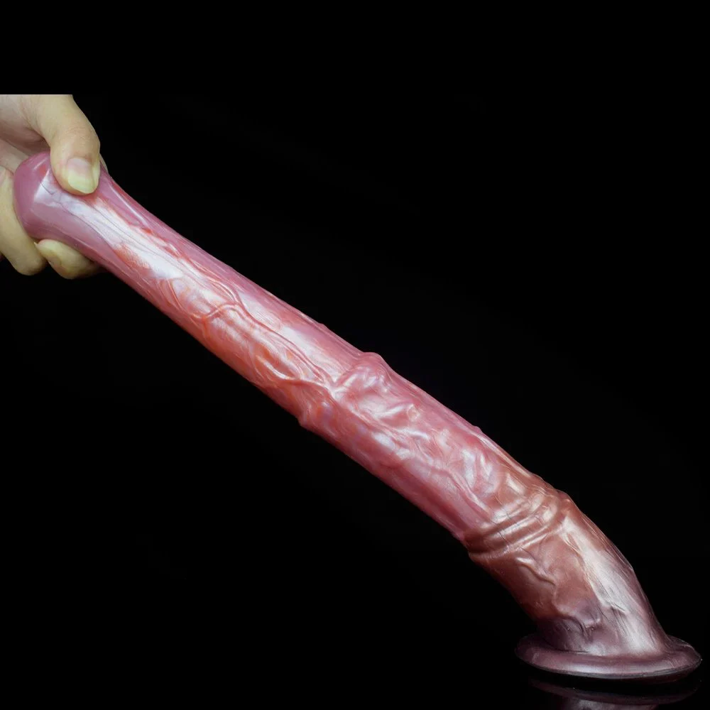 Large Silicone Soft Horse Animal Dildo Huge Penis Monster Horse Dildos Animal Sex Toy for Women Men