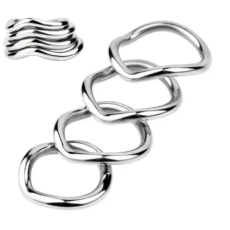 Stainless Steel Male Cock Ring Glans Ring Metal Ring Delayed Ejaculation Increase Stimulation Sex Toys for Men Toys