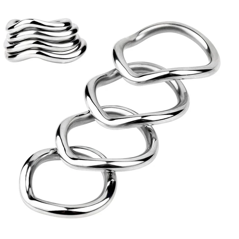 Stainless Steel Male Cock Ring Glans Ring Metal Ring Delayed Ejaculation Increase Stimulation Sex Toys for Men Toys