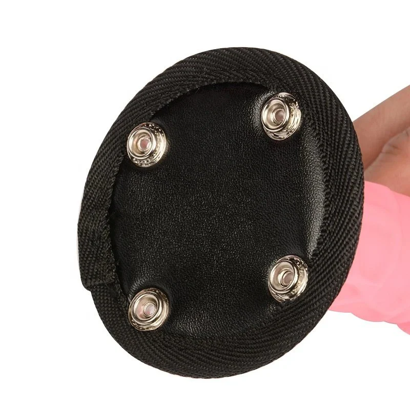 Leather Strap on Harness Dildo Pants Anal Butt Plug 3pcs Realistic Penis Lesbian Strapons