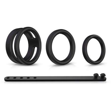 Custom Cock Ring Male Penis Ring Triple Restraint Delay Ejaculation Intimate Toy Adult Sex Accessory