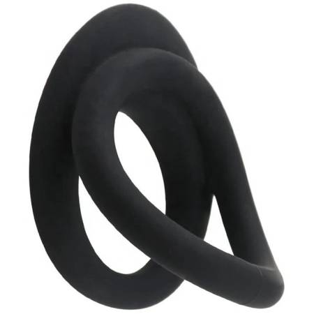 Durable Silicone Double Cock Ring Sex Toy for Men Penis Rings Designed for Delay Time