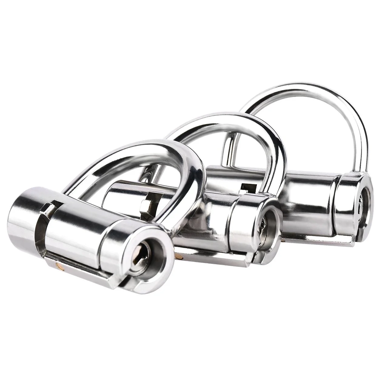 Metal PA Chastity Devices for Men Nipple Piercing Glans Piercing Accessories Fun
