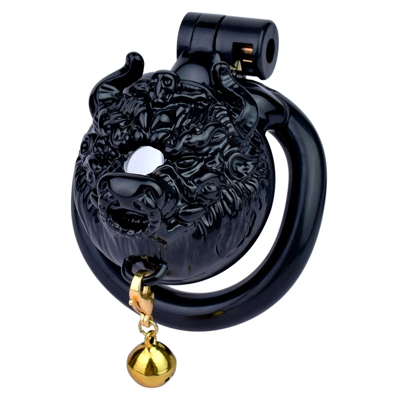 Little Bison Resin Chastity Lock for Men Wearable Sex Toys Penis Wear CB Lock Chastity Device Alternative Sex Products