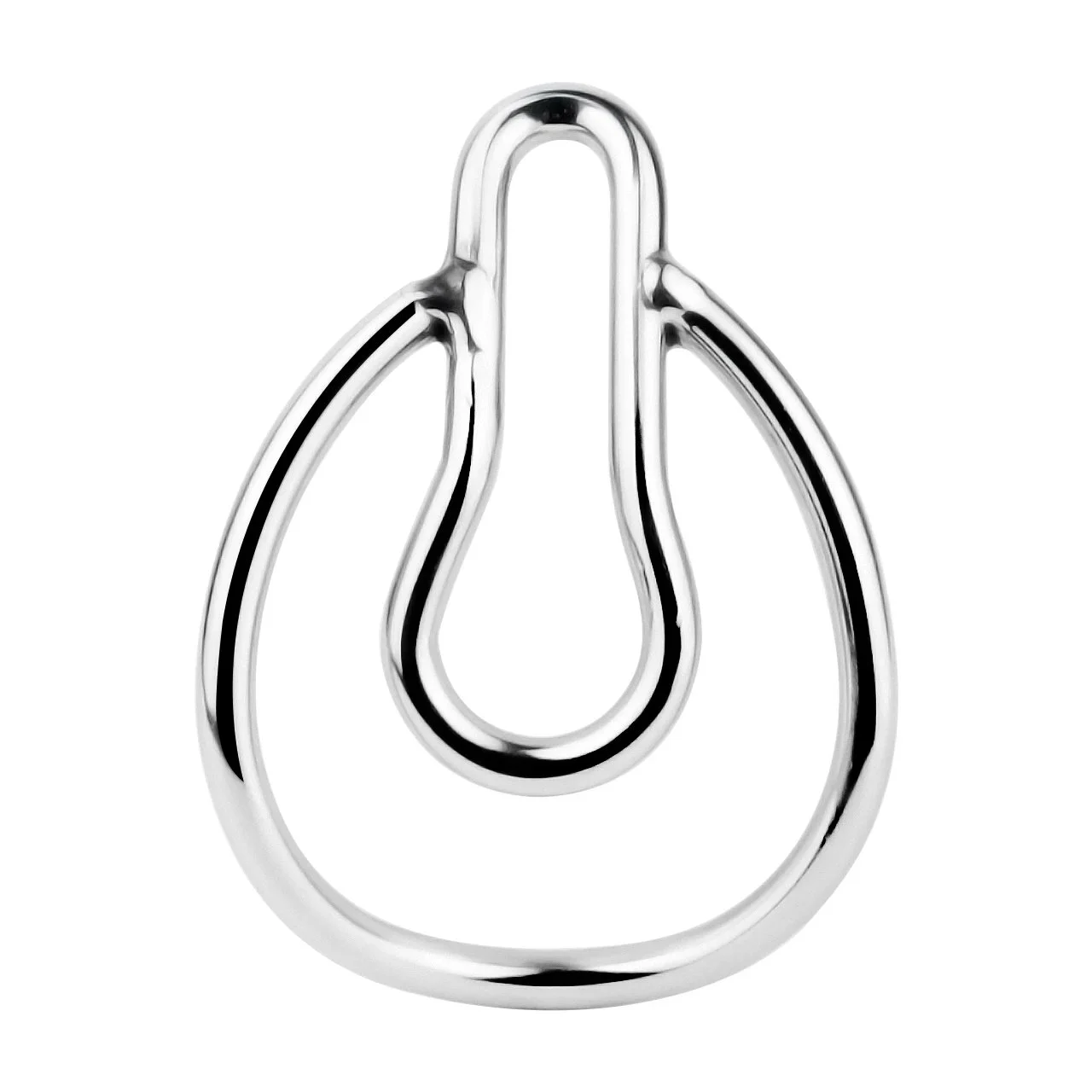 Stainless Steel Sissy Chastity Cages Clamp Male Penis Restraint Clamp Light and Breathable Invisible to Wear extreme Pleasure