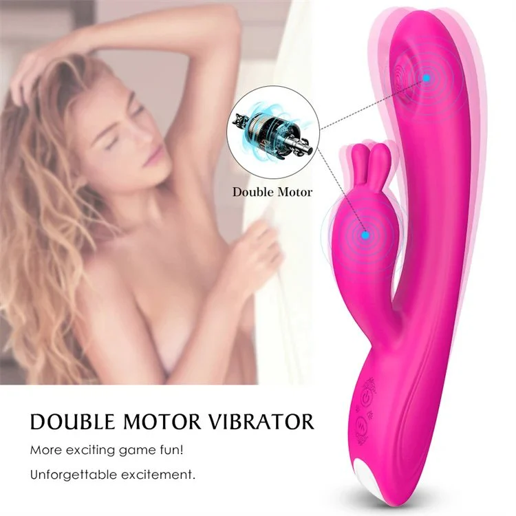 Sex Toys for Women 9 Vibe Mode New Arrival Usb Charger Rabbit Tapping G-spot Vibrator